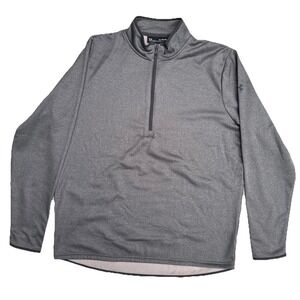 Under Armour  Half Zip Loose Fit Pullover Men's Gray XL New No Tags